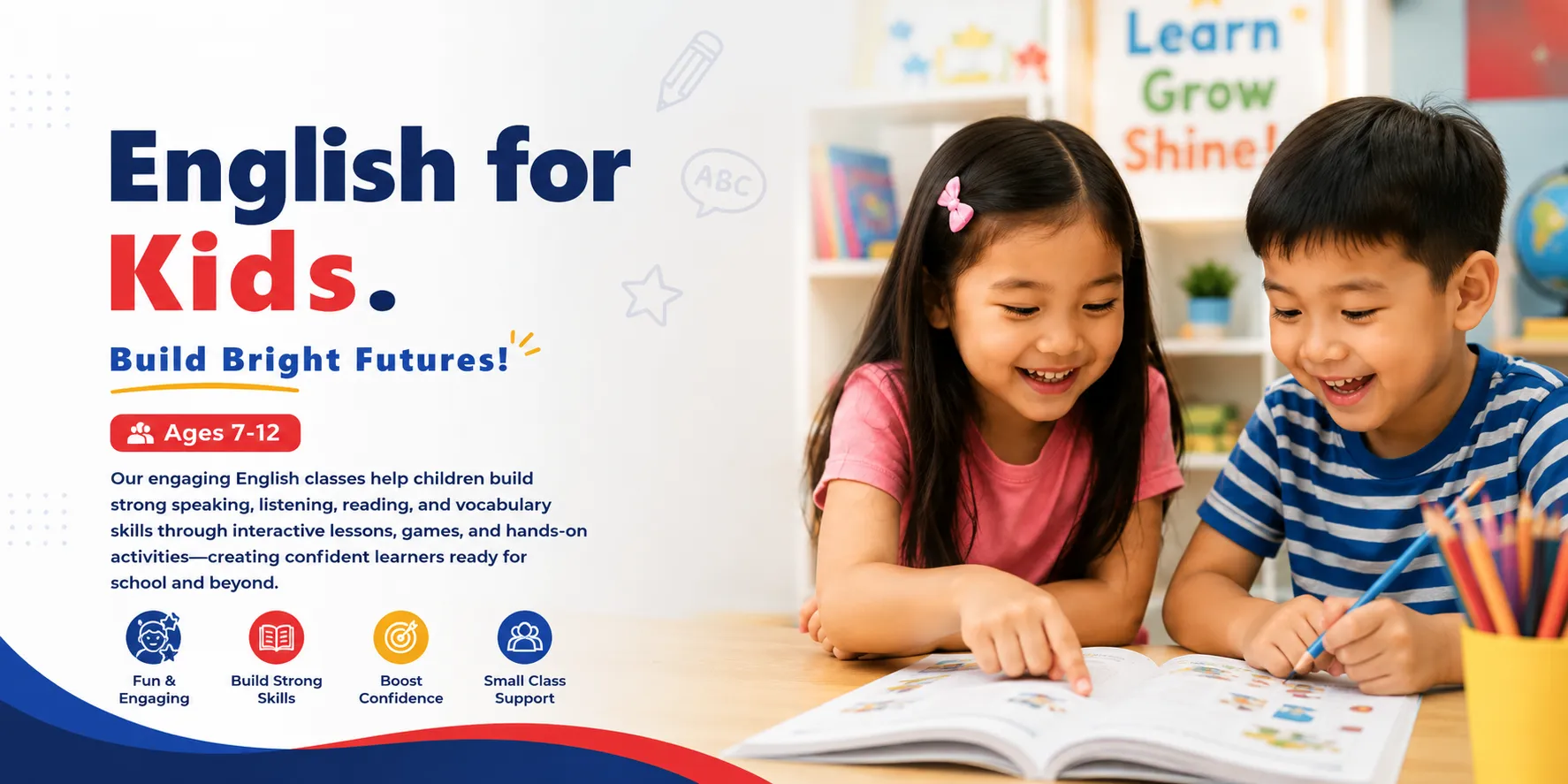 English for Kids in Sidoarjo at SMART WORLD